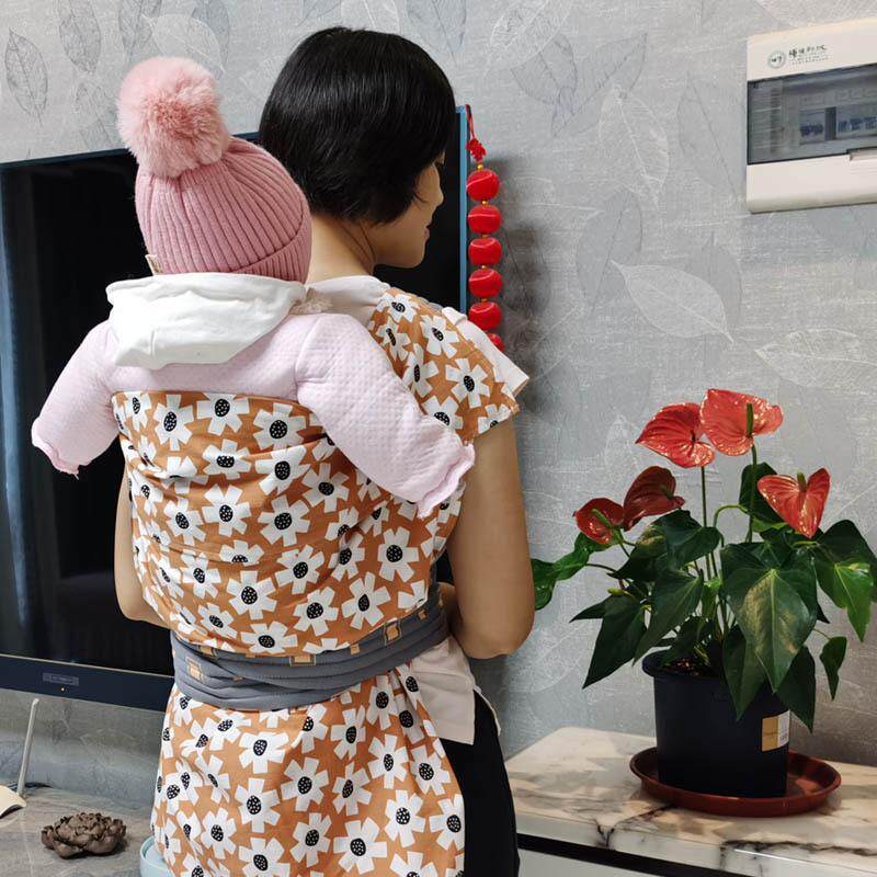 老式背带四川传统背巾后背婴儿宝宝简易薄背外出贵州背袋四季云南