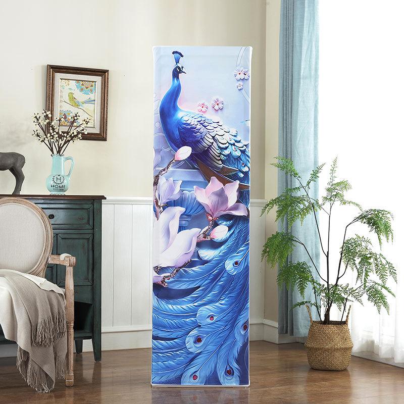 柜机罩空调立式防尘套客厅开机取不布艺全包方形海尔柜式大奥克斯