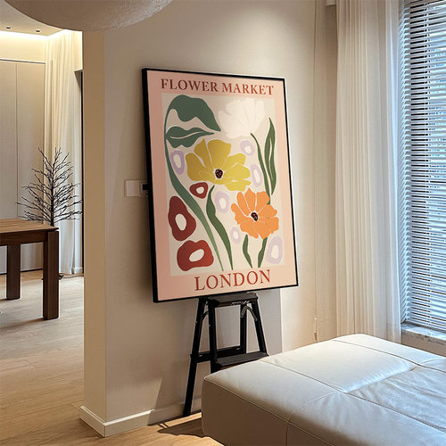 入户玄关挂画香槟金极简线条走廊尽头装饰画高级现代轻奢过道壁画