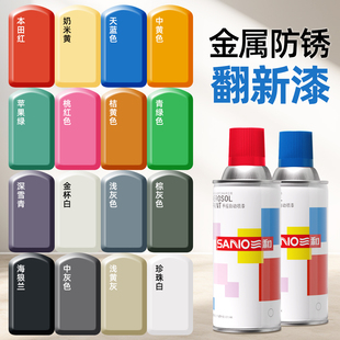 三和自喷漆手摇喷漆家具木器漆墙面涂鸦汽车轮毂防锈漆油漆
