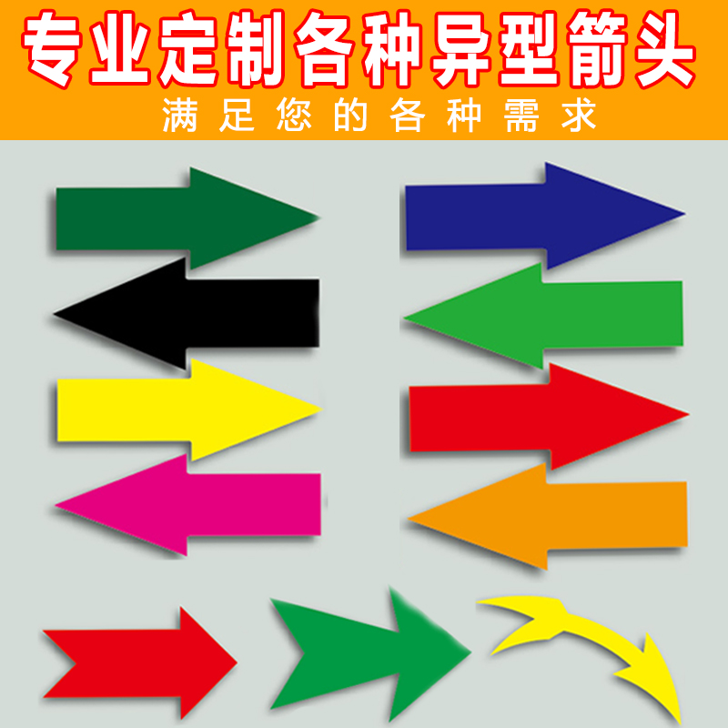 消防化工管道标识贴介质流向箭头色环标示标签反光膜