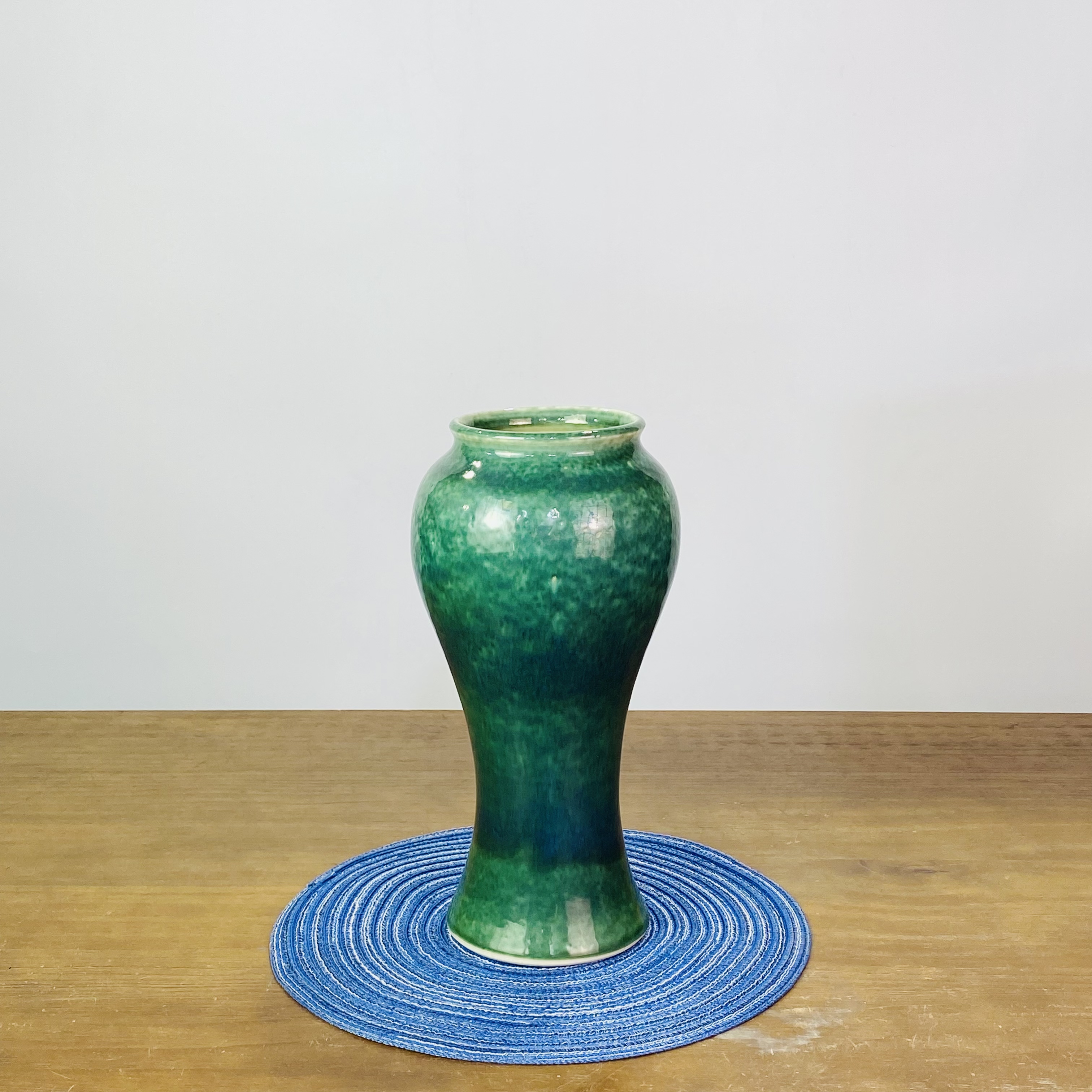 景德镇高温陶瓷花瓶【窑变大口美人瓶】阿媛