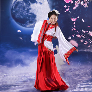 处理古装女汉服唐装秦朝春秋战国三国贵妃服汉朝格格古代演出服装