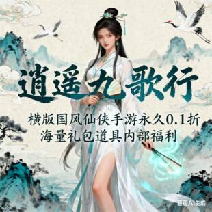 《逍遥九歌行》横版国风仙侠手游永久0.1折海量礼包道具内部福利