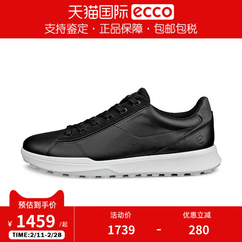 Ecco/爱步男鞋26年新款户外防水GOLF高尔夫球鞋 街头动感138504