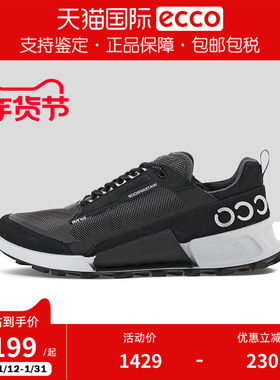 ECCO爱步2025年新款越野户外透气Biom健步休闲运动鞋男鞋823814