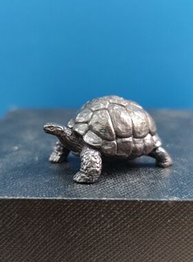 黄铜做旧仿真动物模型玩具陆龟乌龟海龟象龟居家车载摆件鱼缸水族