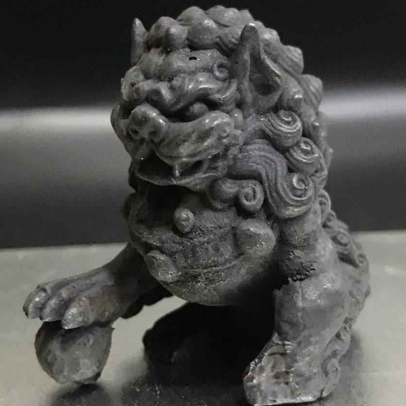 纯铜做旧卢沟桥事变威武霸气石狮子手办模型摆件勿忘国耻纪念收藏
