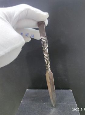 黄铜茶刀茶砖撬刀兵器复古