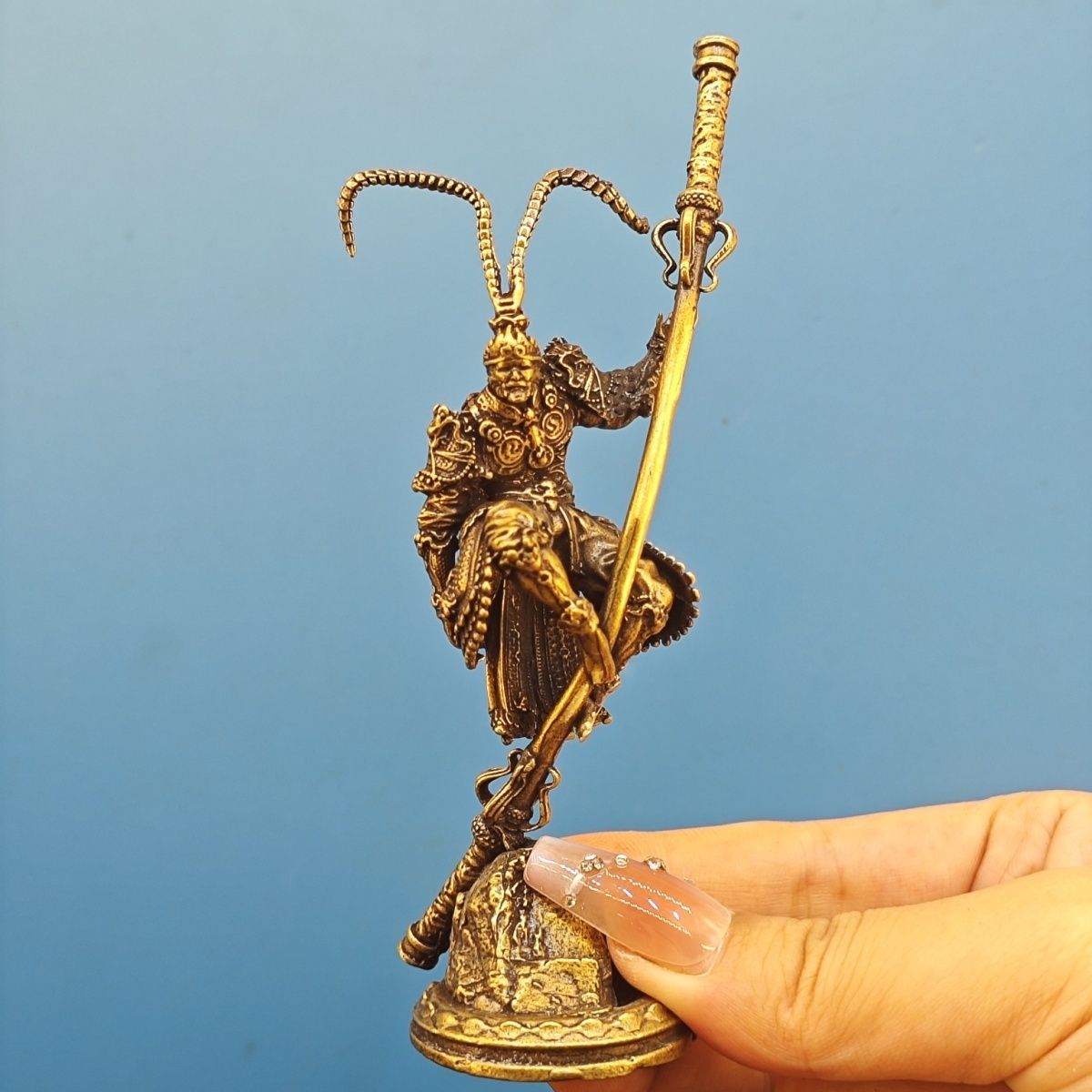 黄铜黑神话孙悟空手办齐天大圣斗战胜佛模型雕像摆件送男生日礼物