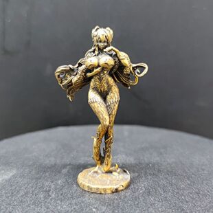 黄铜旗袍魅魔手办人间凶器二次元美少女金属动漫游戏模拟养成模型