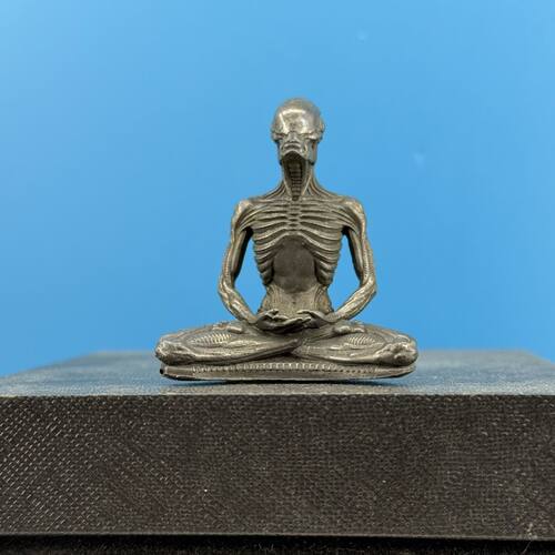 黄铜外星人搞怪打坐异形AVP夺命舰第七波异形狗契约铁血战士手办