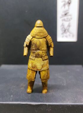 纯铜实心材质摆件铠甲甲胄