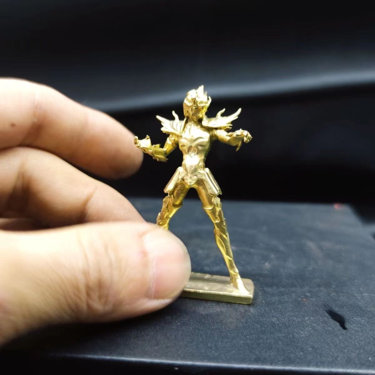 黄铜圣斗士摆件动漫儿童房