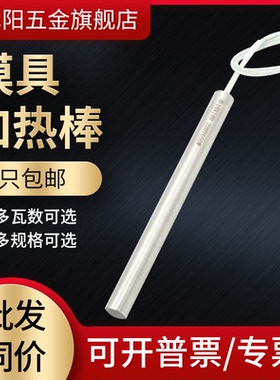 高功率不锈钢模具单头加热管干烧高温单端电发热管220V圆形加热棒