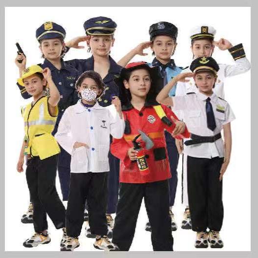 儿童角色扮演消防警医套装