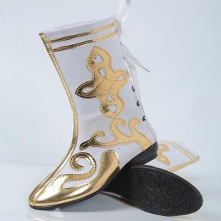 民族舞蹈蒙古舞表演出男女靴新疆靴藏族靴子美猴王儿童走秀打鼓鞋