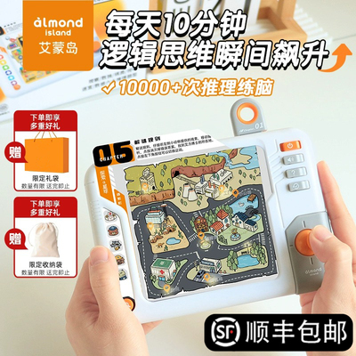 儿童逻辑思维训练推理解密玩具