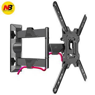 NB P4 32-55英寸液晶电视机墙面壁挂拉伸左右显示器摇摆旋转支架