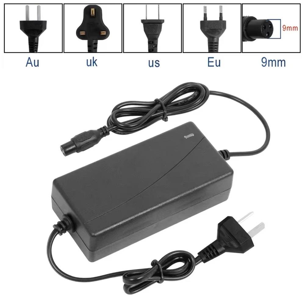42V 2A电动自行车滑板车通用电池充电器气垫板自平衡滑板车充电器