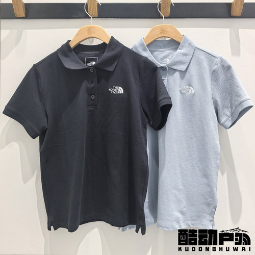 2026春夏新款TheNorthFace北面户外舒适休闲透气POLO衫短袖女8FZU