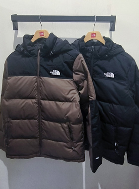 TheNorthFace北面户外运动保暖防泼水550蓬鹅绒羽绒服男4U82