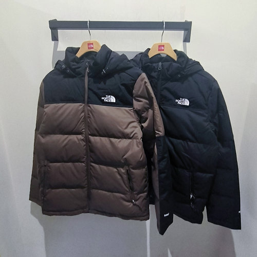 TheNorthFace北面户外运动保暖防泼水550蓬鹅绒羽绒服男4U82