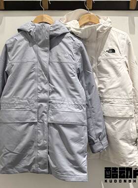 25秋冬TheNorthFace北面户外防水保暖鹅绒内胆三合一冲锋衣女8ED6