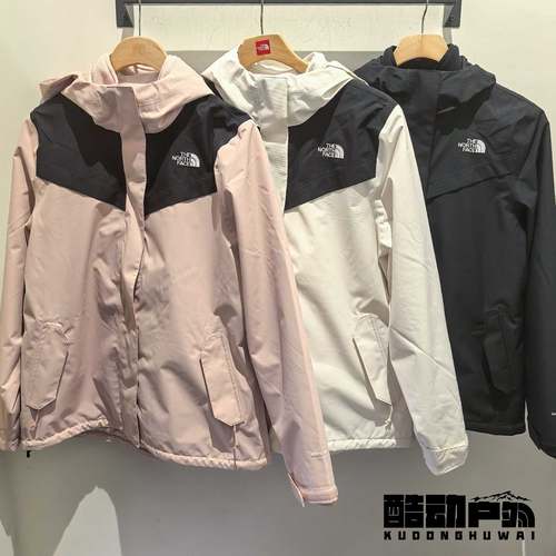 26秋冬TheNorthFace北面户外防水保暖抓绒内胆三合一冲锋衣女8HM6