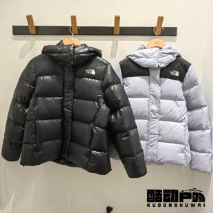 2025秋冬TheNorthFace北面户外防泼水保暖700蓬鹅绒羽绒服女8ED5