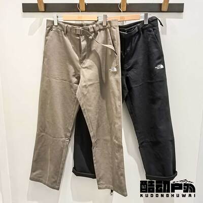 25秋冬新款TheNorthFace北面户外运动舒适纯棉直筒休闲长裤男8DWT
