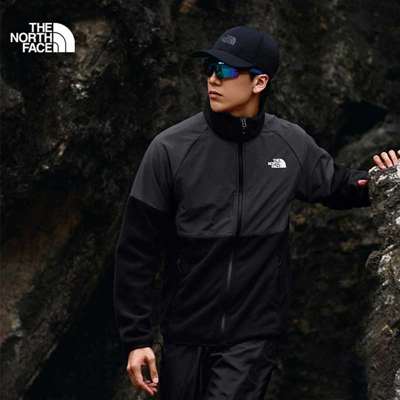 25秋冬新款TheNorthFace北面户外保暖舒适抓绒衣男冲锋衣内胆8FHY