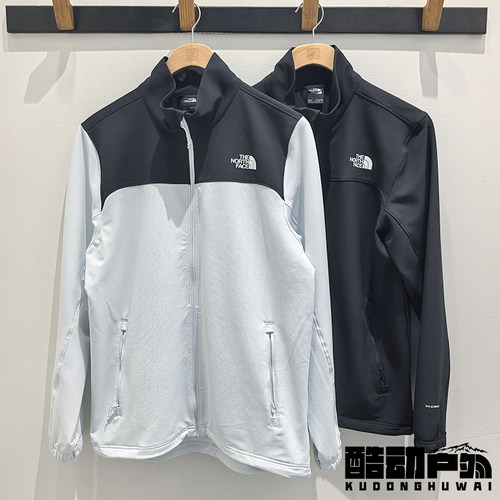 26春夏新款TheNorthFace北面户外防风防泼溅夹克开衫软壳衣男8G72