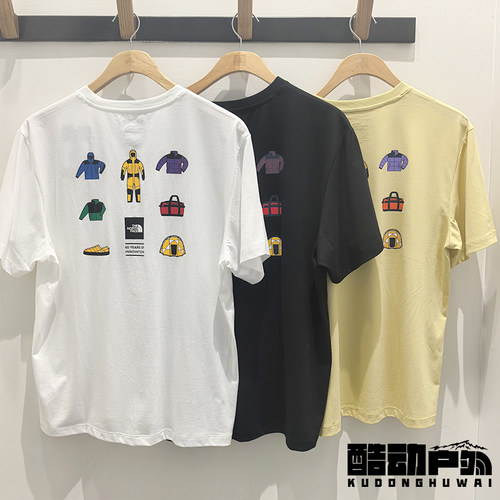 26春夏TheNorthFace北面户外运动休闲速干圆领短袖T恤男女款8GVU