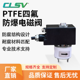 NHF5J1 小通径聚四氟防腐蚀防爆电磁阀COD电磁阀PTFE A厂家