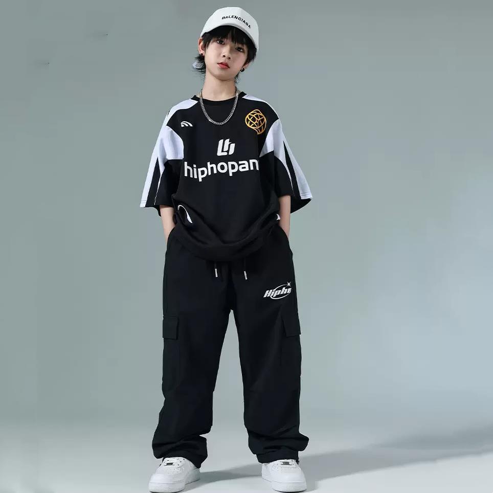 儿童街舞演出服hipRhop嘻哈宽松