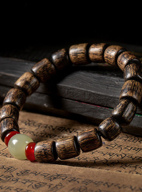 加里曼丹沉香手串10mmDIY男士老