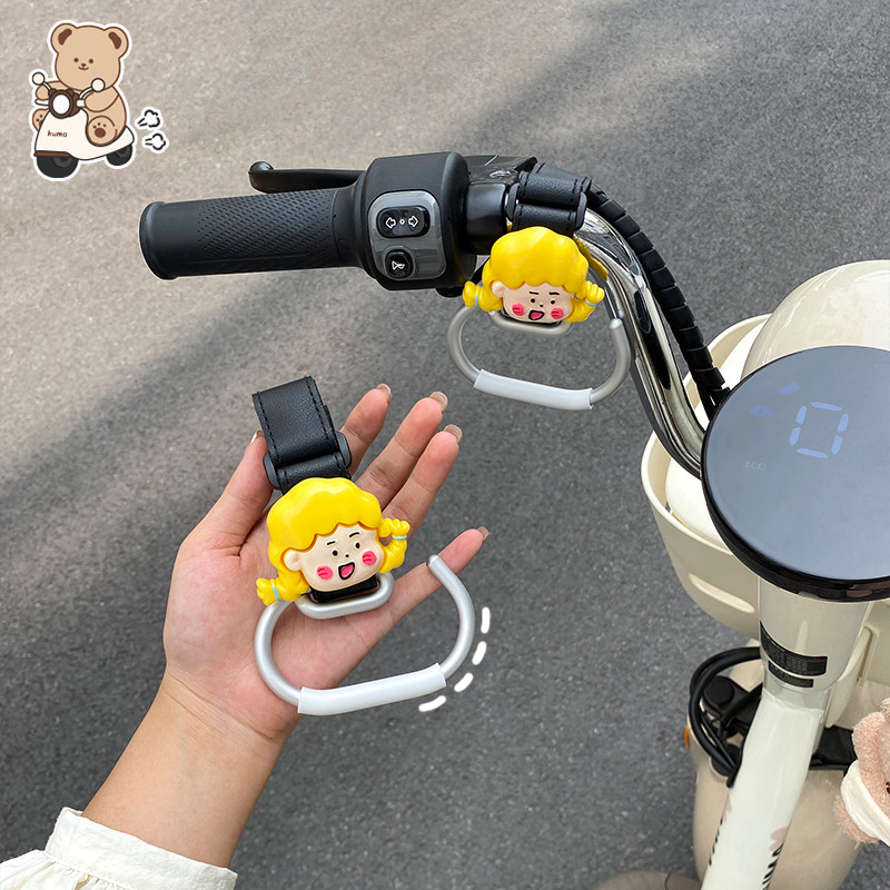 电动车挂钩前置适用于九号小牛爱玛雅迪台铃电瓶车单车通用挂物钩