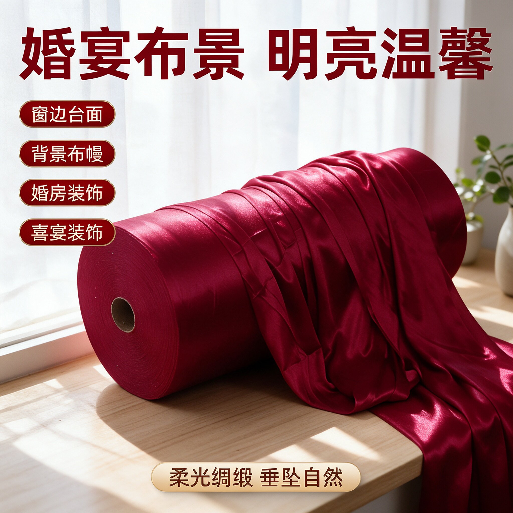 纱幔吊顶婚庆现场大气韩式酒店婚礼氛围订婚布置男方过道婚庆纱幔