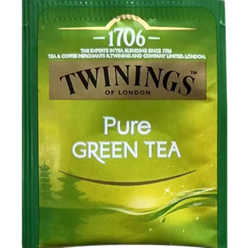 英国川宁绿茶叶100包盒装袋泡茶