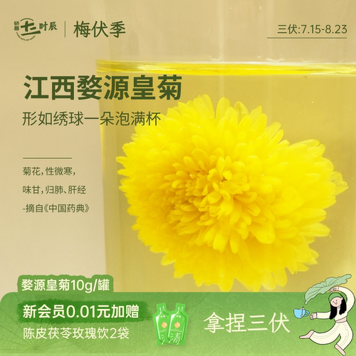 骄慕江西婺源皇菊10g/罐