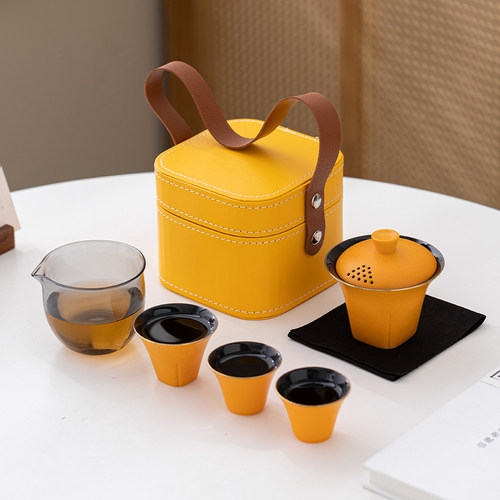 陶瓷旅行茶具快客杯商务礼品