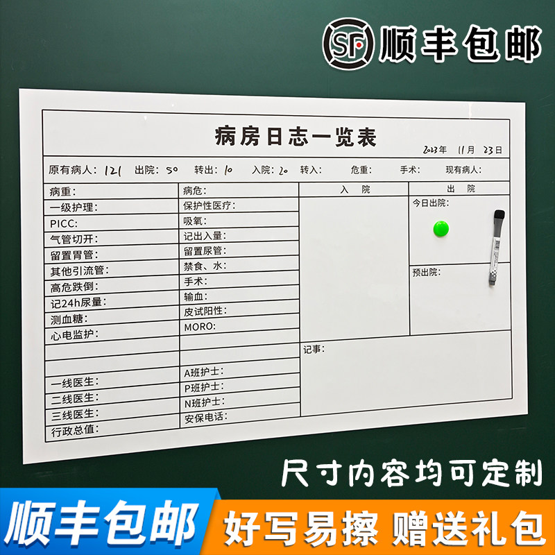 车间企业文化可擦写定制白板贴