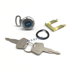 820R 1023 3驾驶室车门锁门锁总成 1430 挖掘机配件加藤HD512