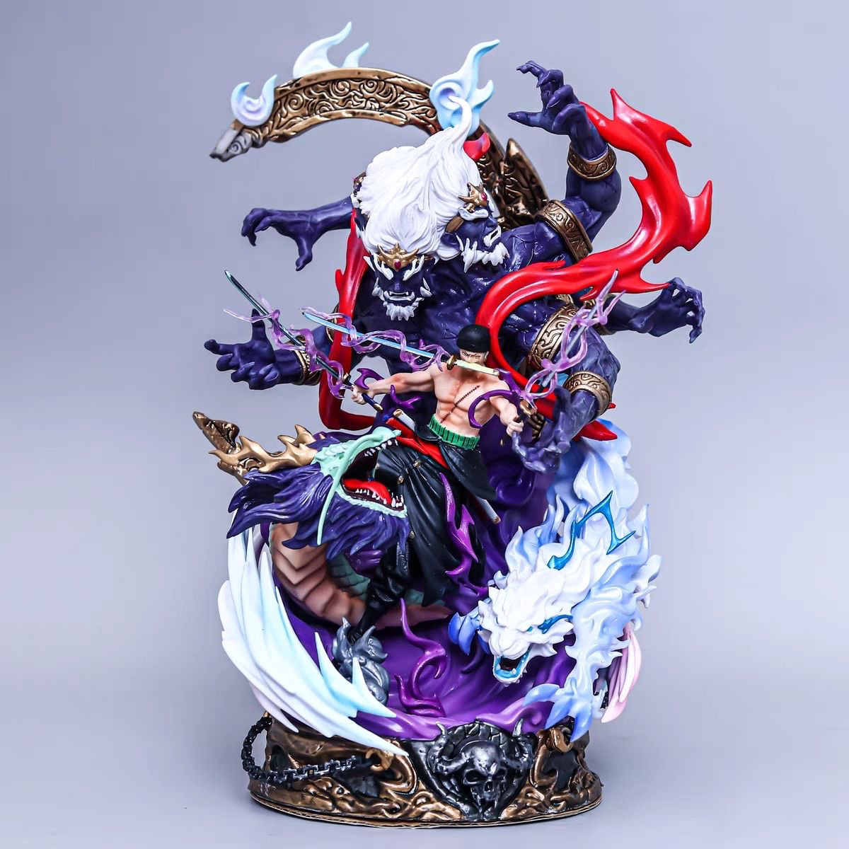 海贼王 lx 地狱之王 阎魔索隆 手办 模型 雕像 男生礼物潮玩摆件