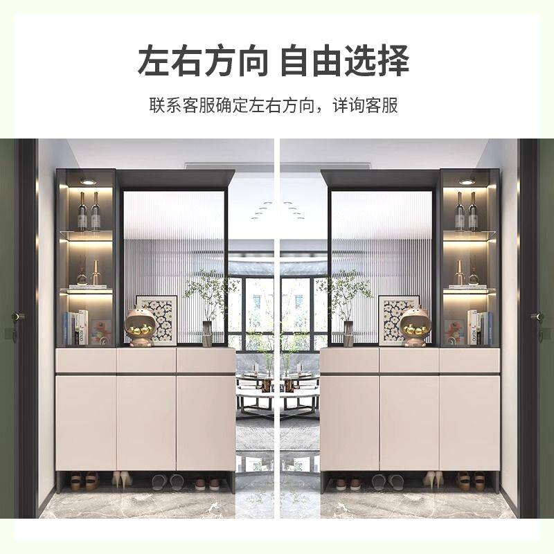 实木入户玄关柜鞋柜一体
