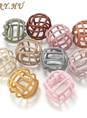 TYRY.HU 1pc Baby Silicone rodent Toy Ball Suitable BPA Free