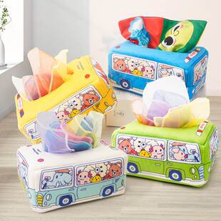 Montessori Toys Infant Pull Along Magic Tissue Box Toy for B