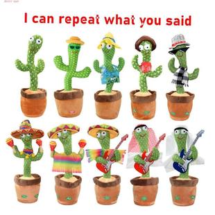 Talking Toy Electronic Dancing Toys Repeat Plush Can Cactus