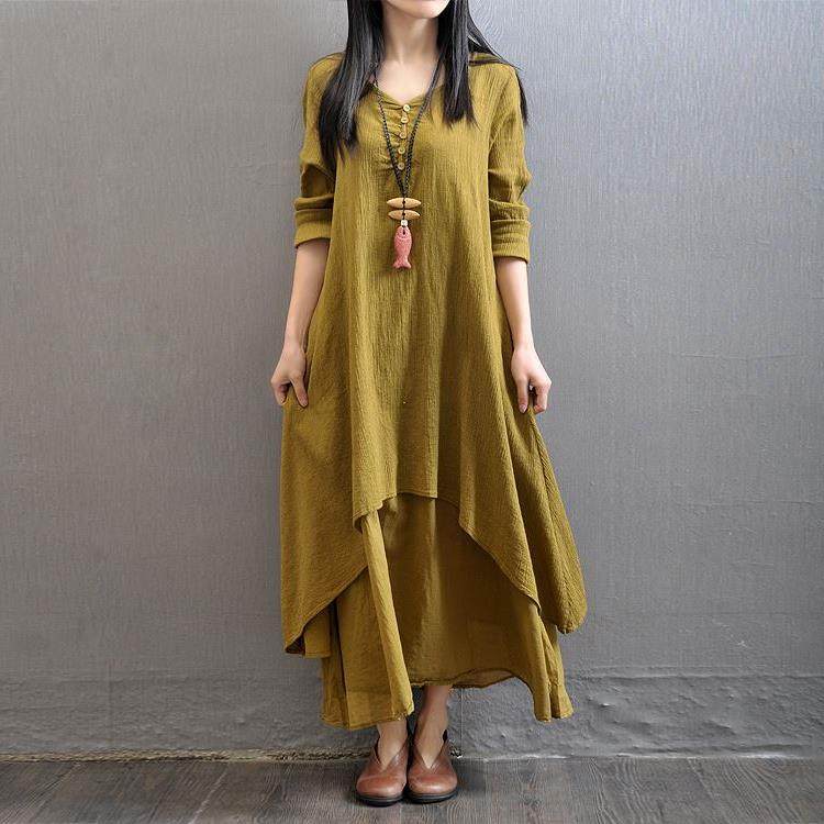 plus-size fashion summer women dress loose ladies dresses女 - 实物图